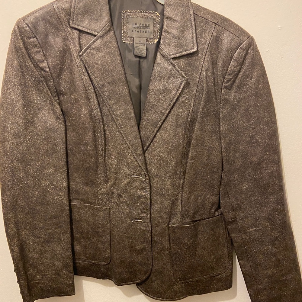 JOHN PAUL RICHARD UNIFORM LEATHER Women's metallic